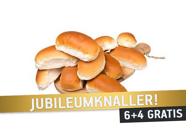 Witte puntjes 6+4 gratis